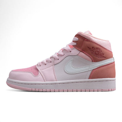 Nike Air Jordan 1 Mid Digital Pink (Women's) Sneakers
