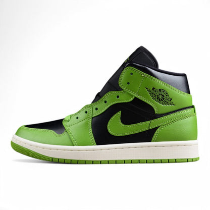 Air Jordan 1 Mid Olive Green Sneakers
