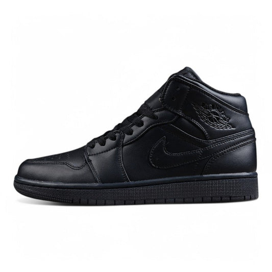 Air Jordan 1 Mid Premium – Triple Black