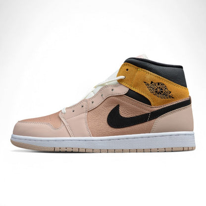 Nike Air Jordan 1 Mid SE Particle Beige Sneakers