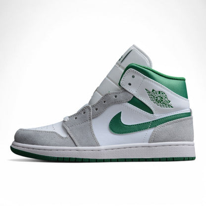 Air Jordan 1 Mid SE Pine Green Light Smoke Grey Sneaker