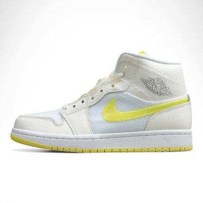 Nike Air Jordan 1 Mid SE Voltage Yellow Sneakers