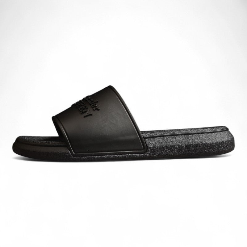 Alexander McQueen Pool Slide Black