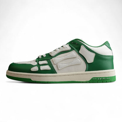 AMIRI Skel Top Low Green White Sneakers