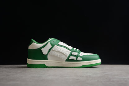 AMIRI Skel Top Low Green White Sneakers