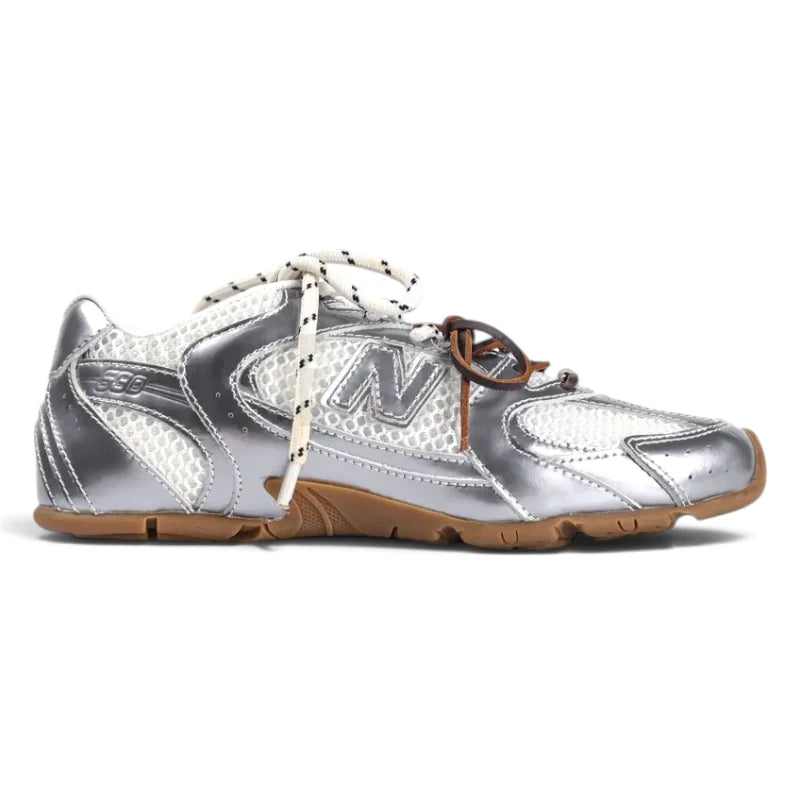 New Balance 530 SL MM Metallic Silver Sneakers