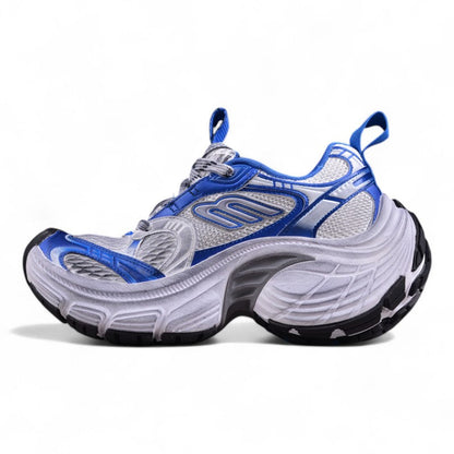 Balenciaga 10XL White & Royal Blue Sneakers