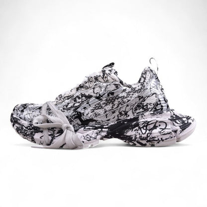 Balenciaga 3XL Extreme Graffiti White & Black