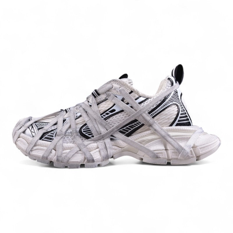 Balenciaga 3XL Extreme Lace White & Black