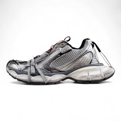 Balenciaga 3XL Grey White Red Sneakers