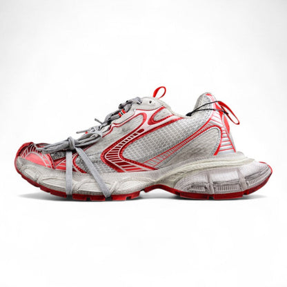Balenciaga 3XL Mesh White Red Sneakers