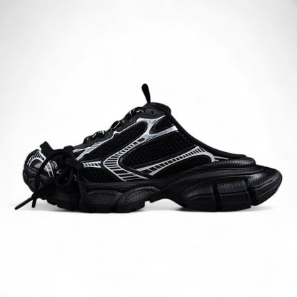 Balenciaga 3XL Mule Black White