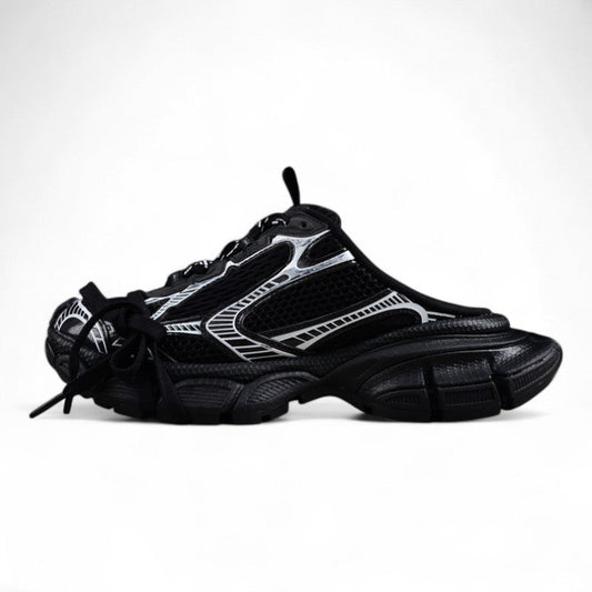 Balenciaga 3XL Mule Black White