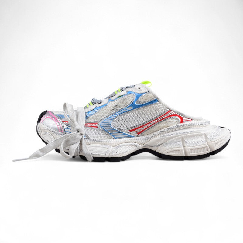 Balenciaga 3XL Mule White Multicolor