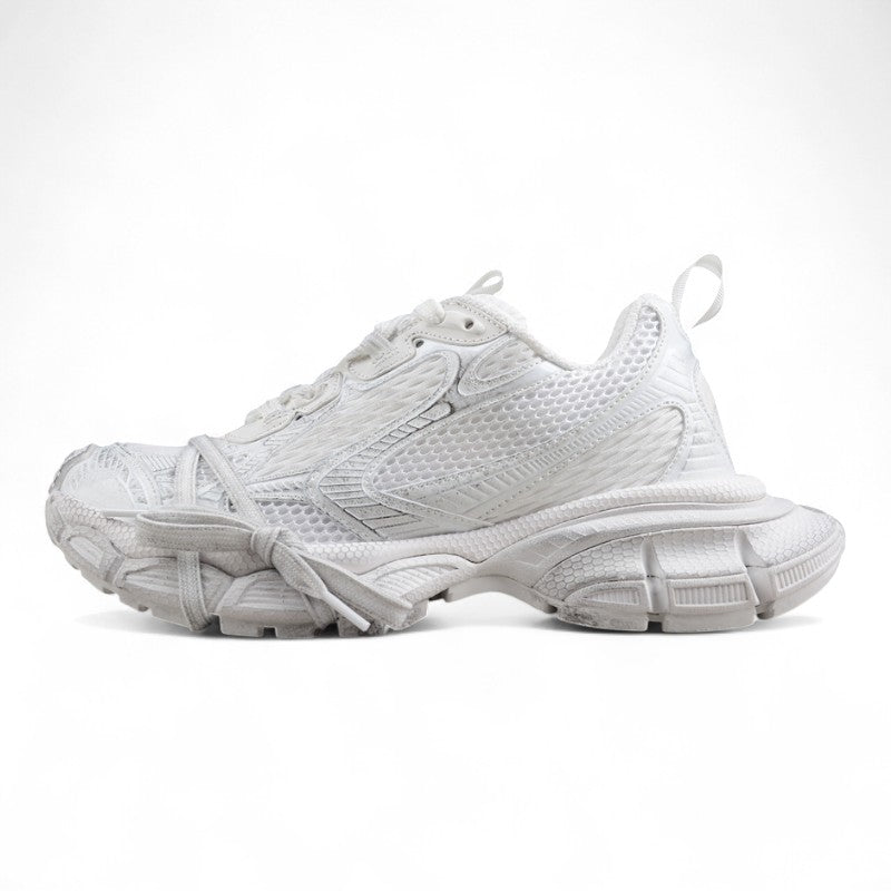 Balenciaga 3XL White Distress Sneakers