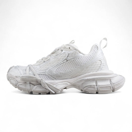 Balenciaga 3XL White Distress Sneakers
