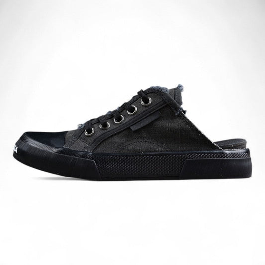 Balenciaga Canvas Low Mule Black