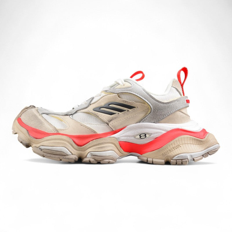 Balenciaga Cargo Beige Red Sneakers