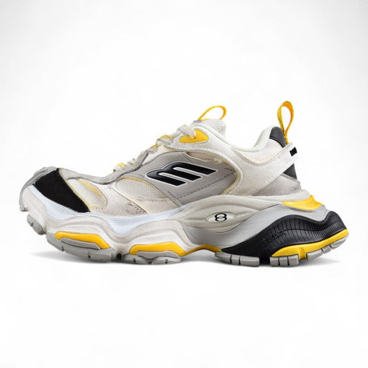 Balenciaga Cargo Grey Yellow Sneakers