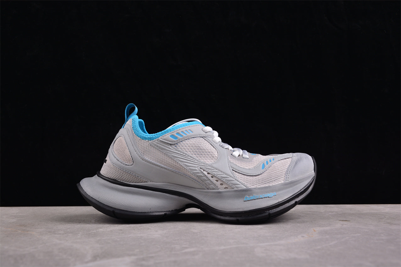 Balenciaga Circuit Beige Blue Sneakers