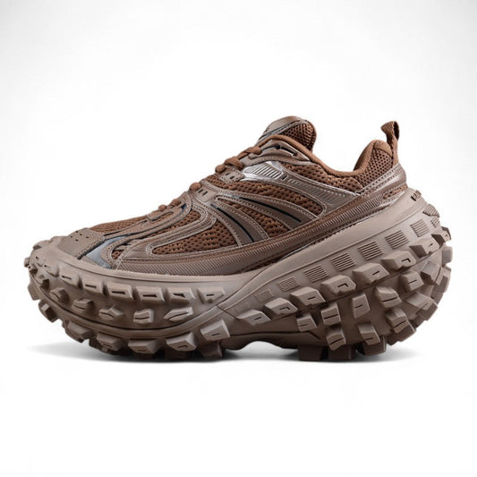 Balenciaga Defender Brown Sneakers