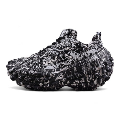Balenciaga Defender Graffiti Sneakers