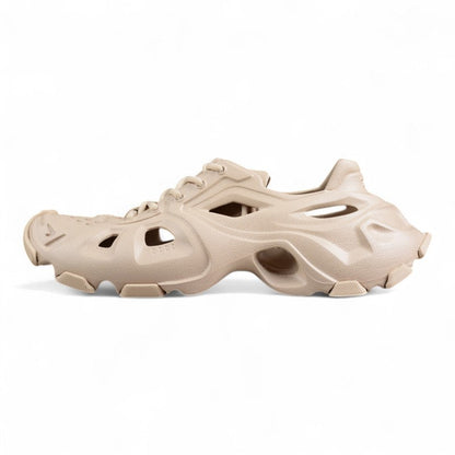 Balenciaga HD Lace Up Beige Sneakers
