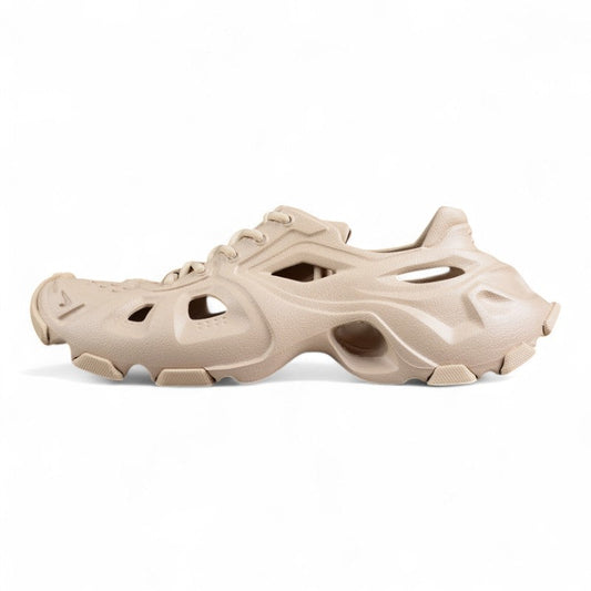 Balenciaga HD Lace Up Beige Sneakers