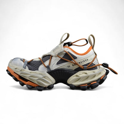 Balenciaga Hike Beige Orange Sneakers