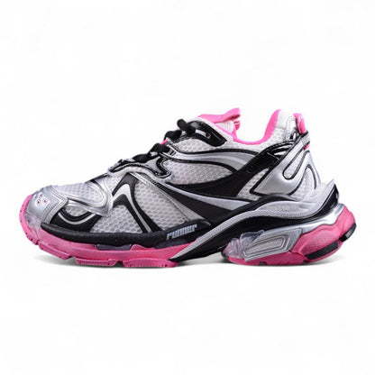Balenciaga Runner 2 Women's Silver Pink Sneakers