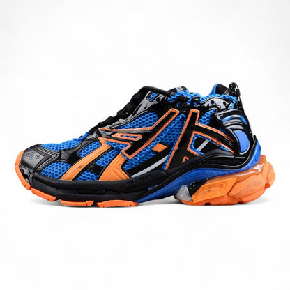 Balenciaga Runner Blue Orange Black Sneakers