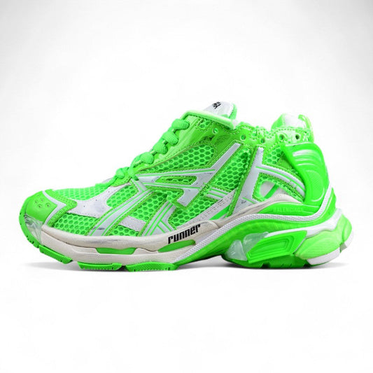 Balenciaga Runner Fluo Green Sneakers