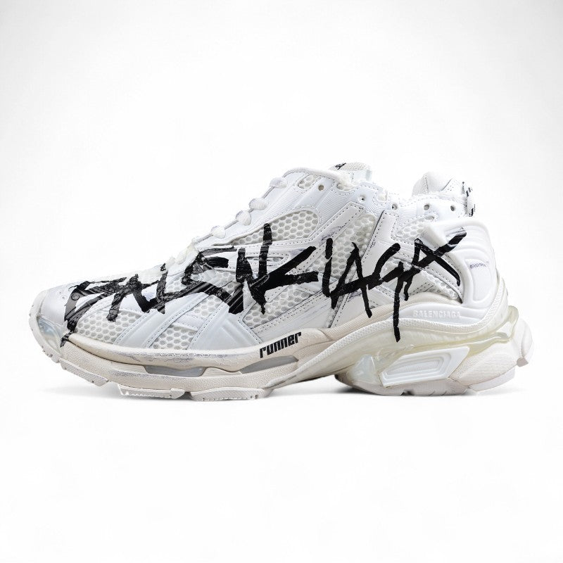 Balenciaga Runner Graffiti White