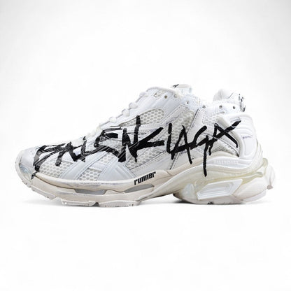 Balenciaga Runner Graffiti White