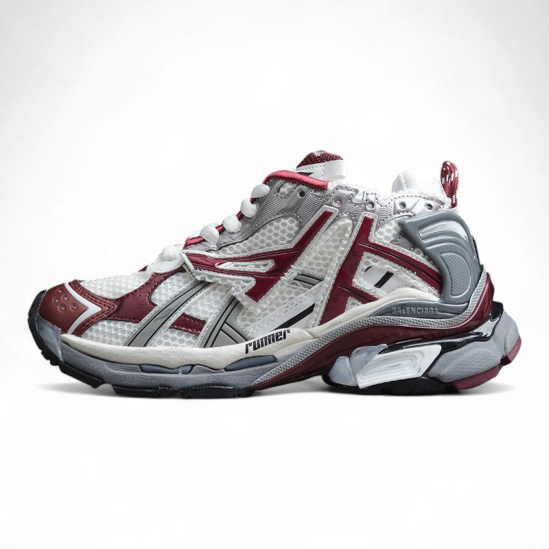 Balenciaga Runner Burgundy Grey