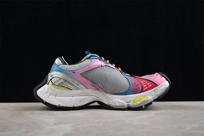 Balenciaga Stapler Grey Pink Sneakers
