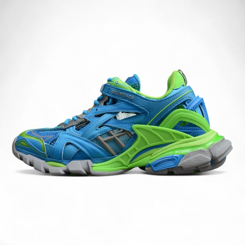 Balenciaga Track 2 Blue Green Sneakers