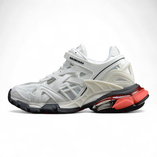 Balenciaga Track 2 White Red Sneakers