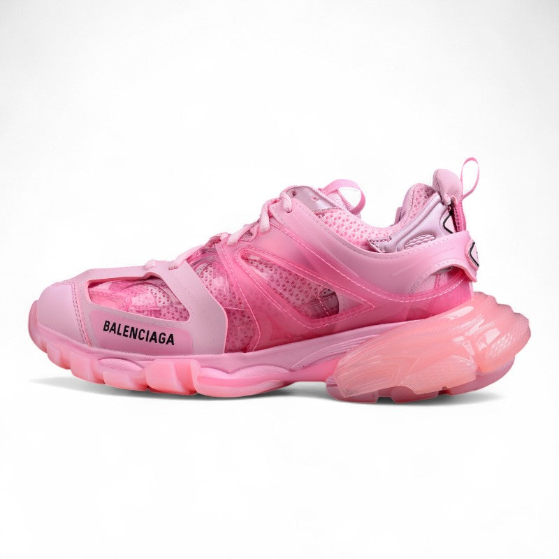 Balenciaga Track Clear Sole Pink Women’s Sneakers