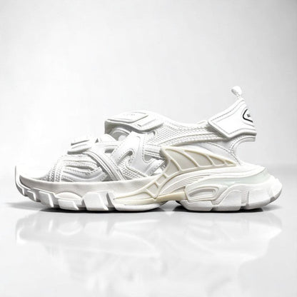Balenciaga Track Sandals White