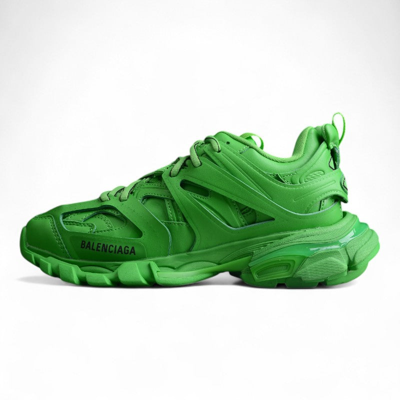 Men's Green Track Performance Sneakers