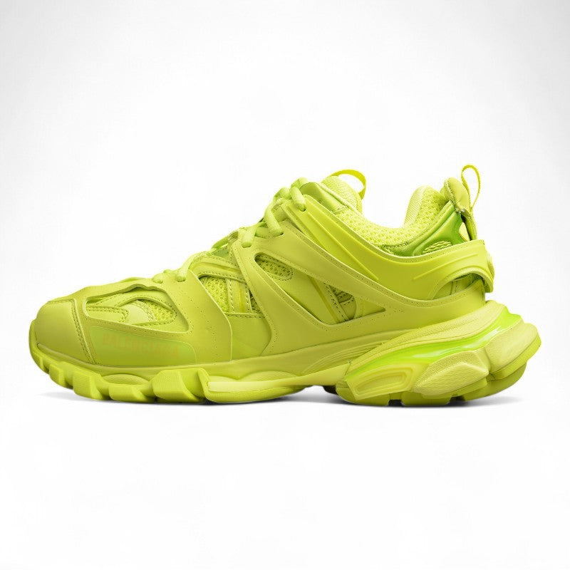 Lime Green Track Performance Sneakers