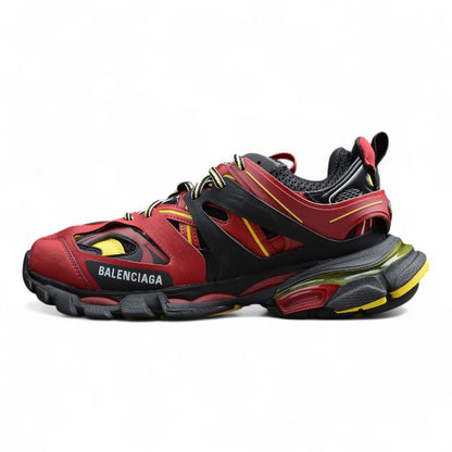 Balenciaga Track Burgundy Black Sneakers