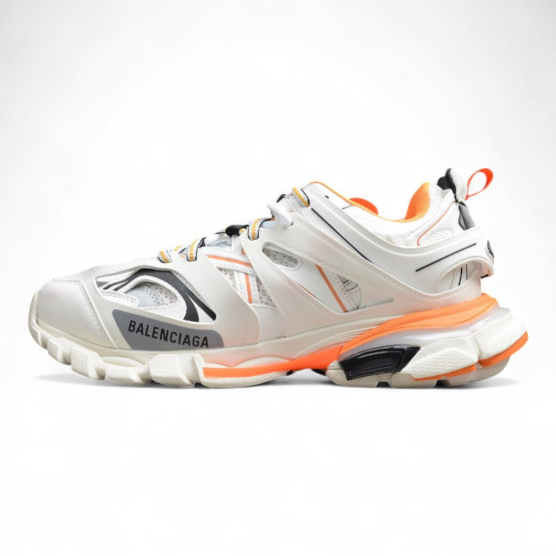 Balenciaga Track White Orange Sneakers