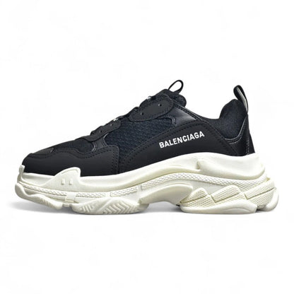 Balenciaga Triple S Black White
