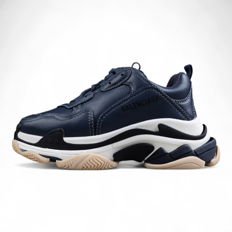 Balenciaga Triple S Blue White Sneakers
