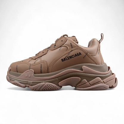 Balenciaga Triple S Brown Sneakers