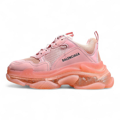 Balenciaga Triple S Clear Sole Pine Pink