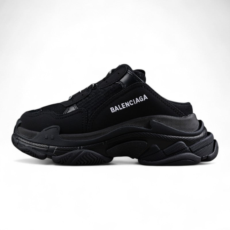 Balenciaga Triple S Mule All Black