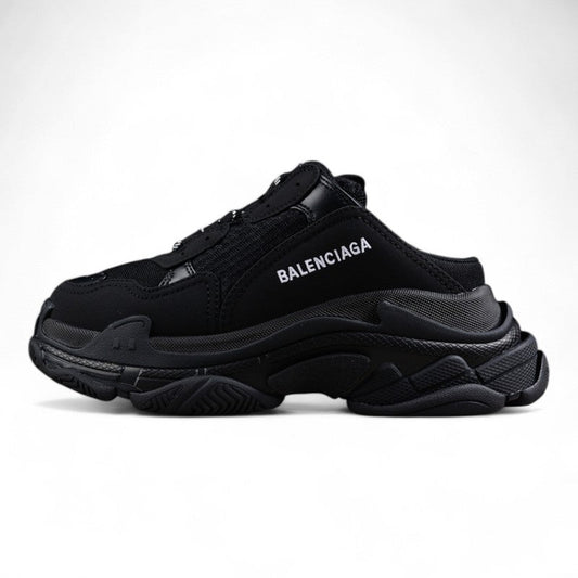 Balenciaga Triple S Mule All Black